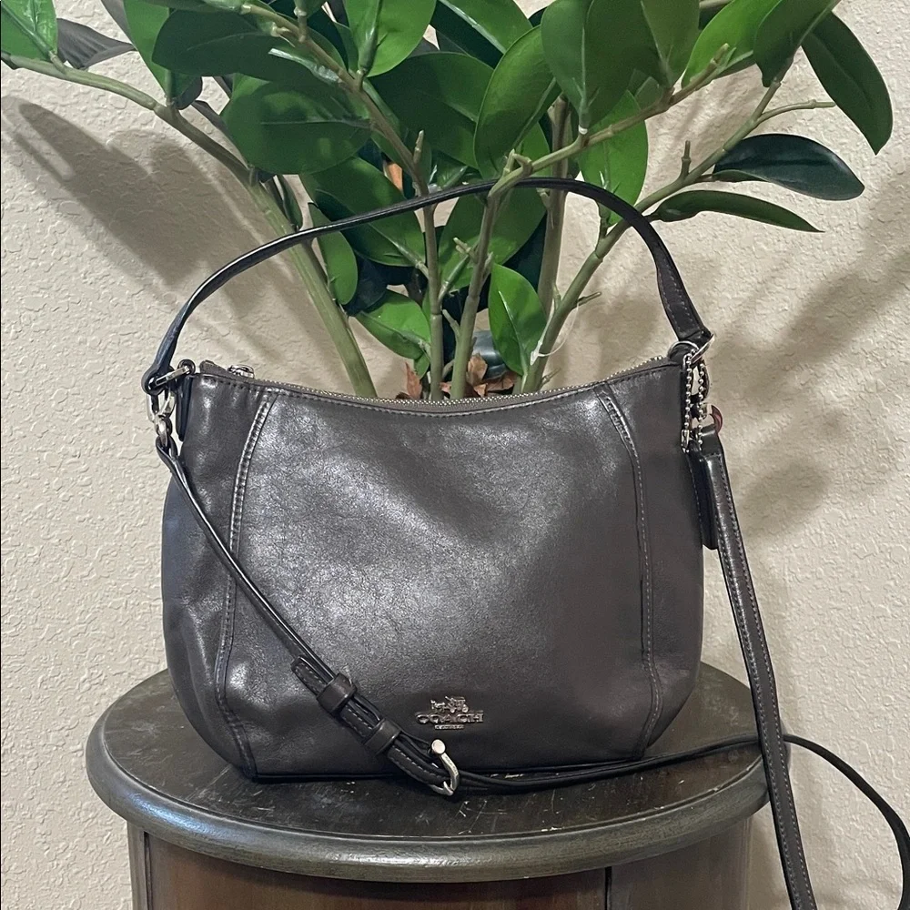 Coach Dark Chocolate Brown Shoulder Bag